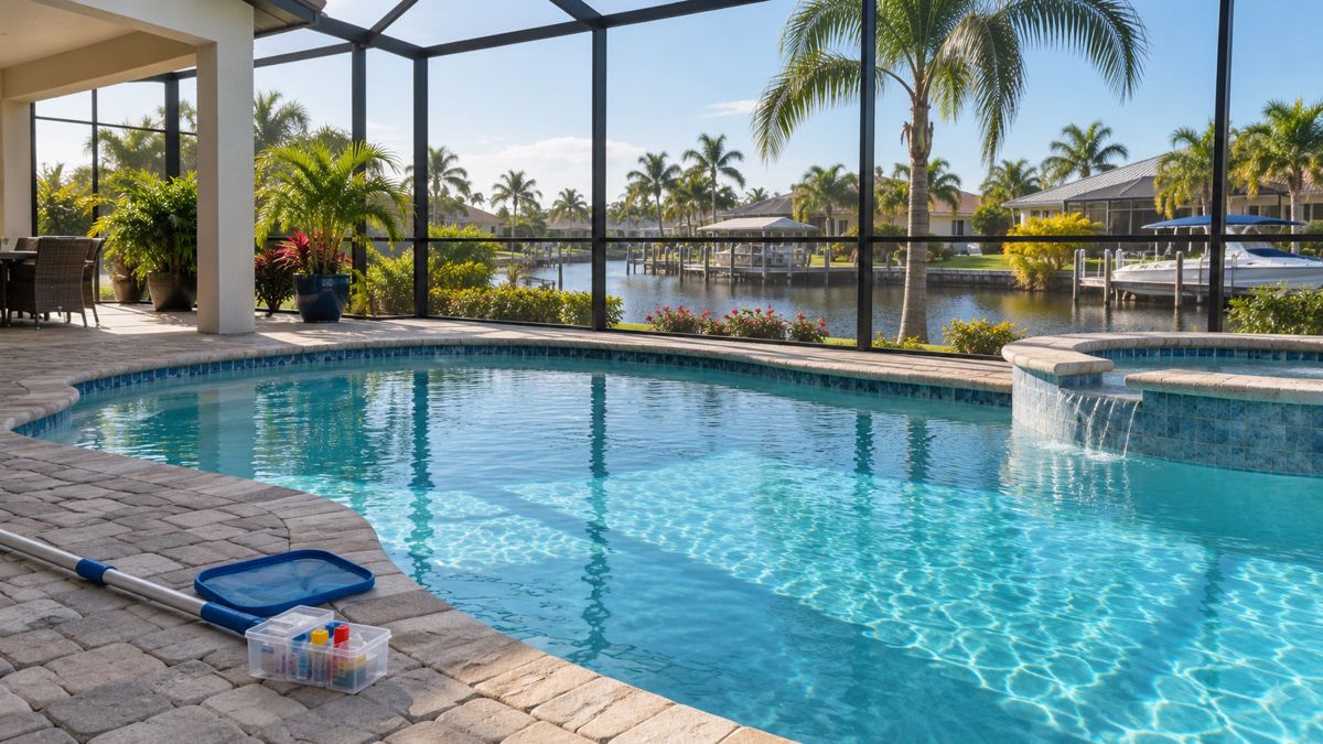 How Much Does Weekly Pool Service Cost in Cape Coral?